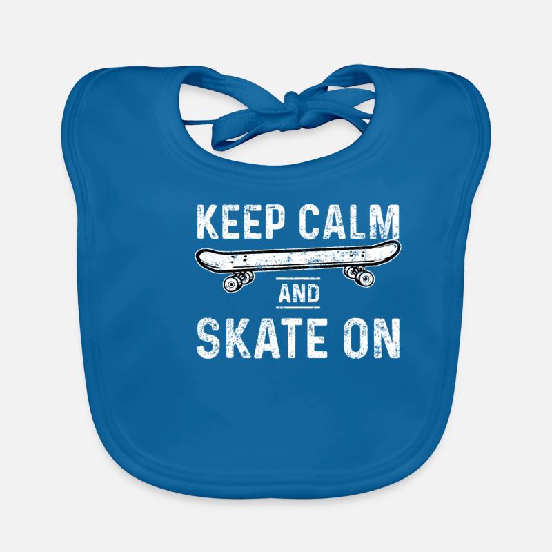 Skateboarding Skateboard Organic Baby Bibs