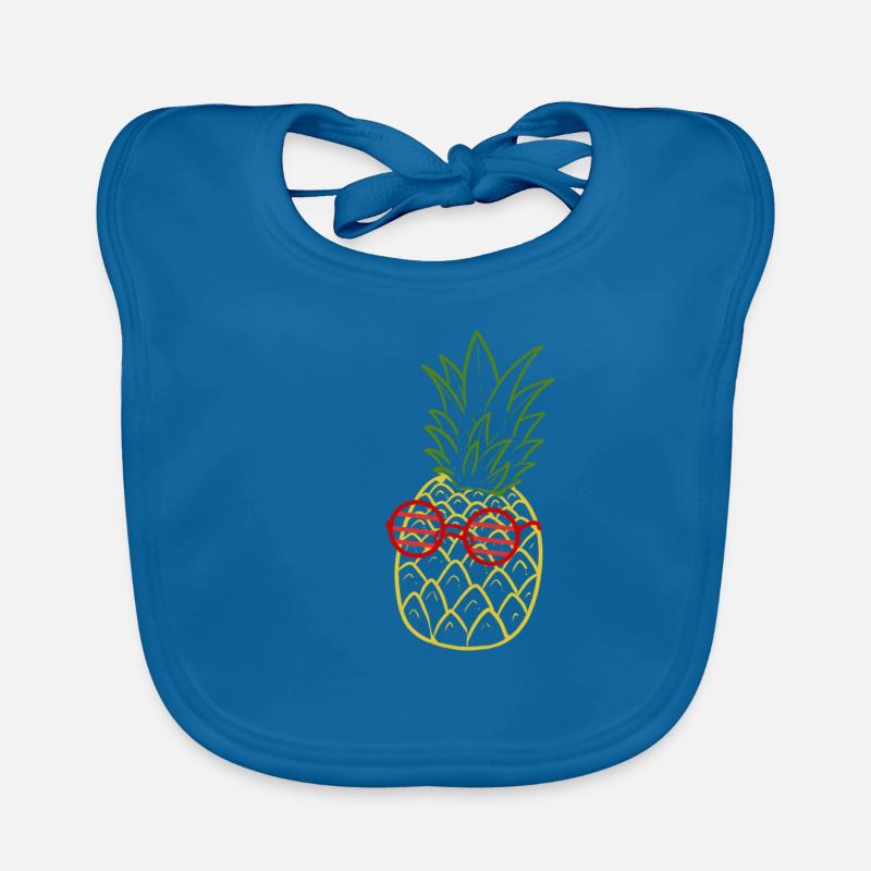 pineapple Organic Baby Bibs