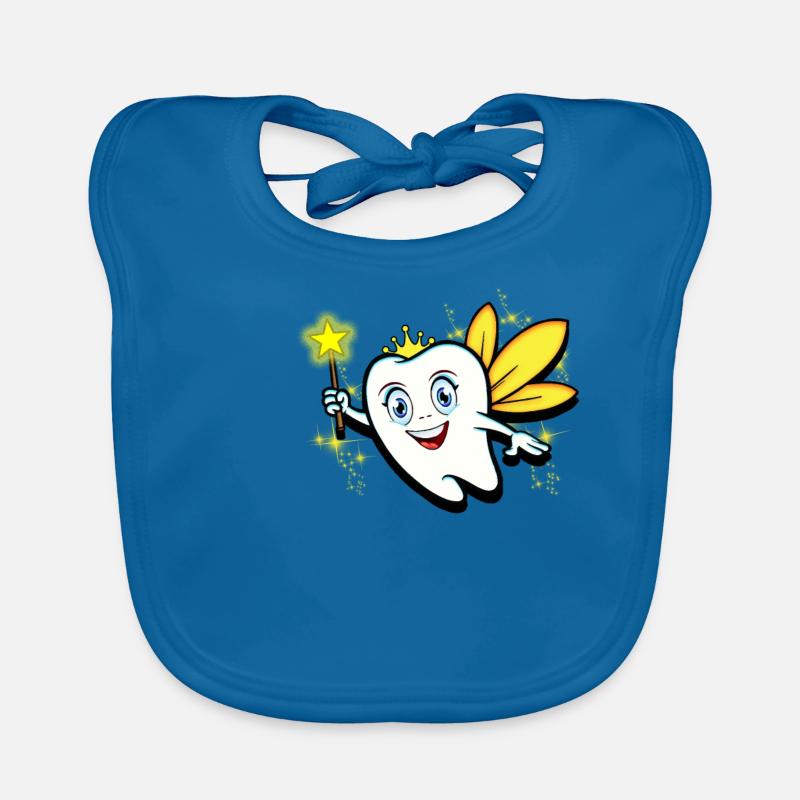 Fée des dents de carnaval Bavoir bio Bébé
