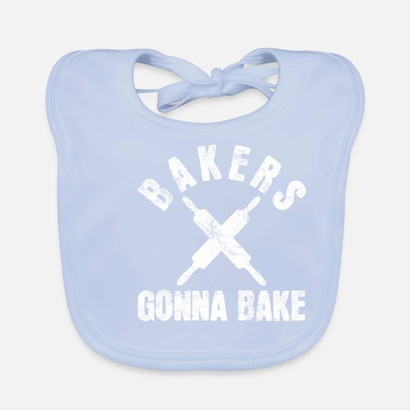 Baker baking Organic Baby Bibs