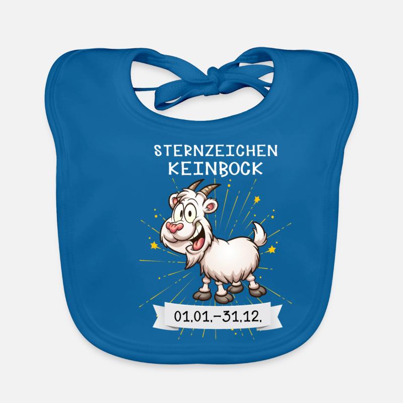Sternzeichen Keinbock Baby Bio-Lätzchen