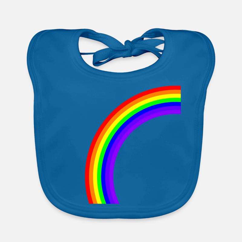 Rainbow Organic Baby Bibs