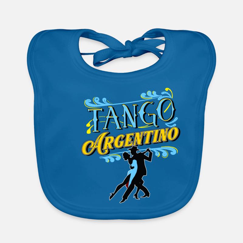 Tango, tango dancers Organic Baby Bibs