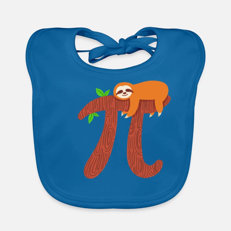 Sloth PI Math 3.14 Bavoir bio Bébé