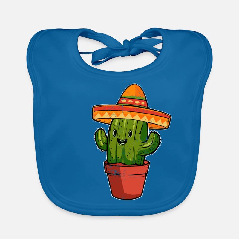Cactus Mexico Organic Baby Bibs
