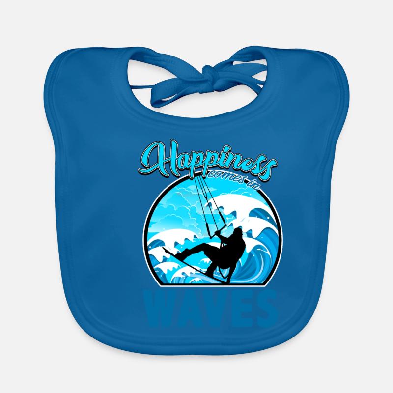 Kitesurf, kitesurf Bavoir bio Bébé
