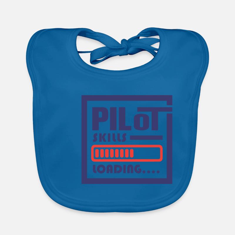 Pilot Skills Loading Aviation Pilot Training Organic Baby Bibs