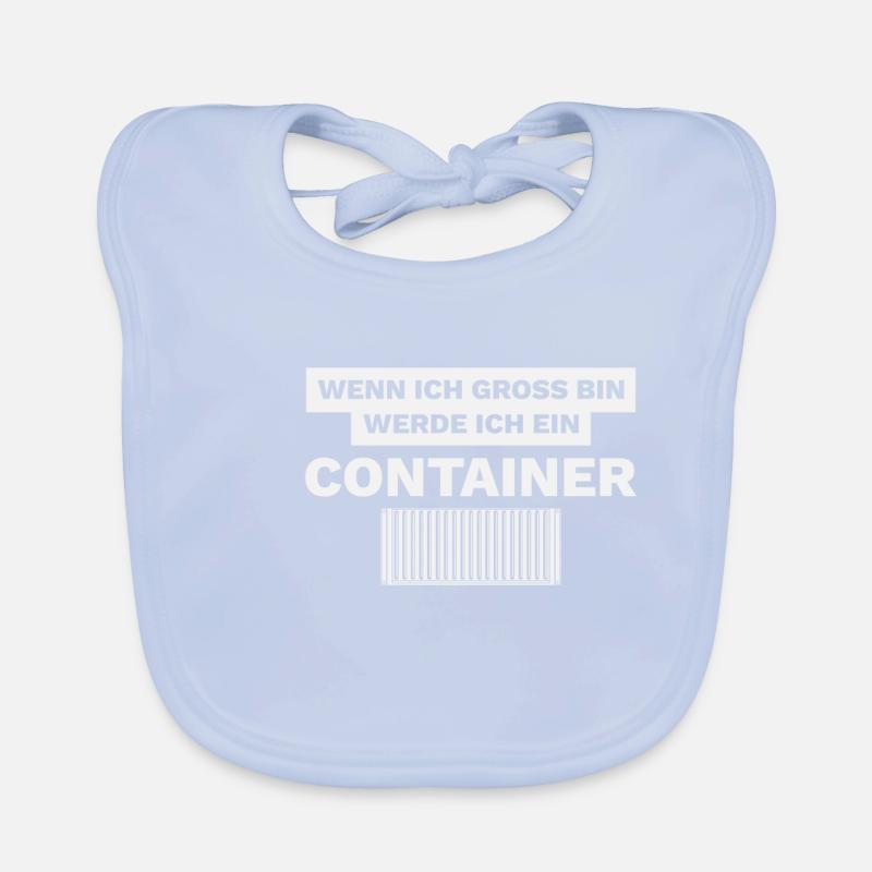 Container HO Modellbahn Spruch Baby Bio-Lätzchen