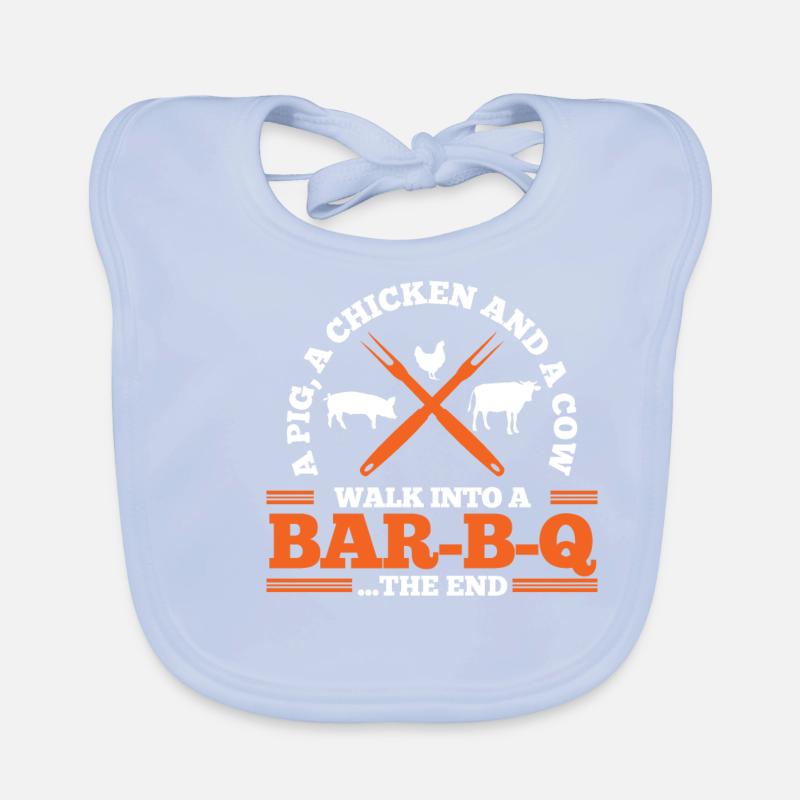 BBQ BBQ Bavoir bio Bébé
