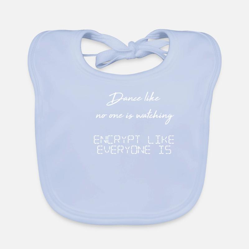 Dance Encrypt Programming Dance Organic Baby Bibs