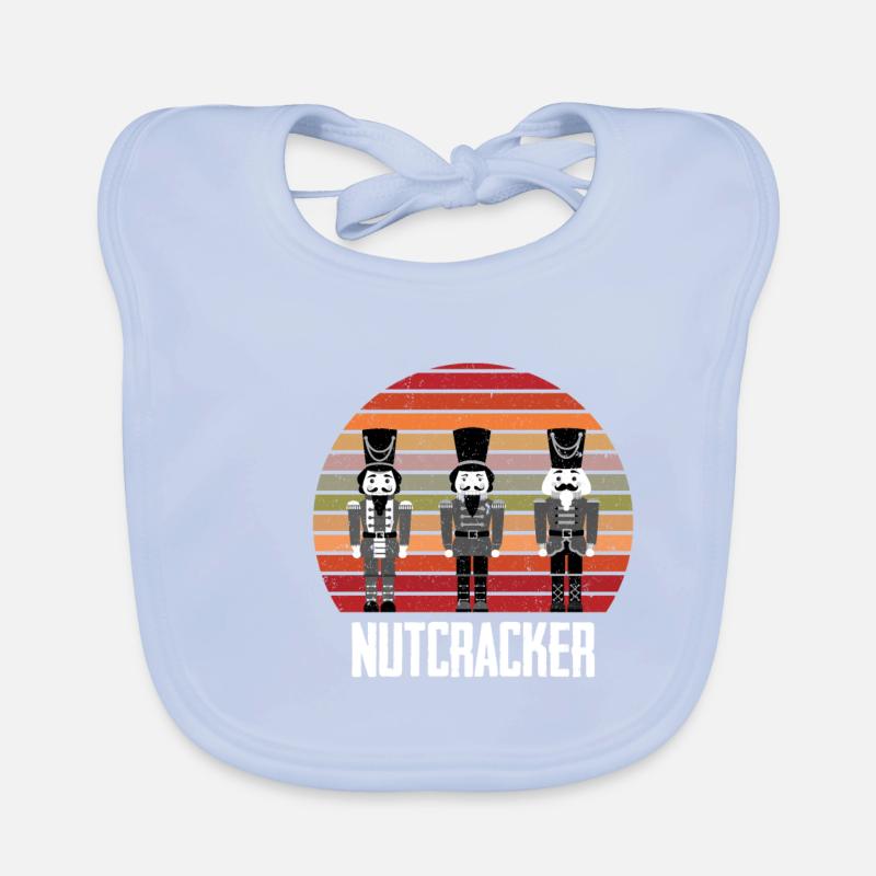 Nutcracker Geschenk für Nussknacker Trupp Freunde Baby Bio-Lätzchen