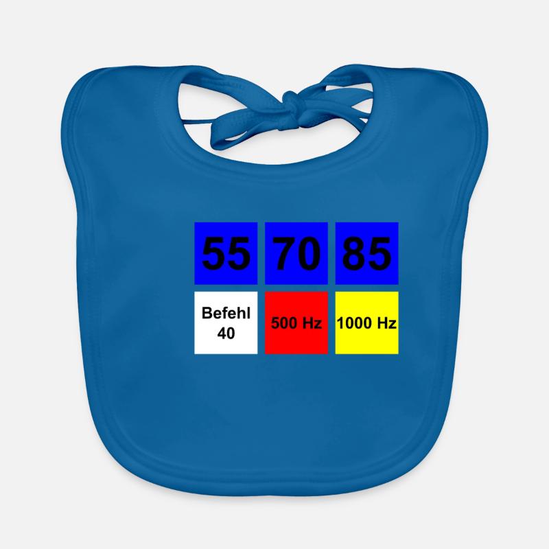 Engine driver, train driver gift PZB Organic Baby Bibs