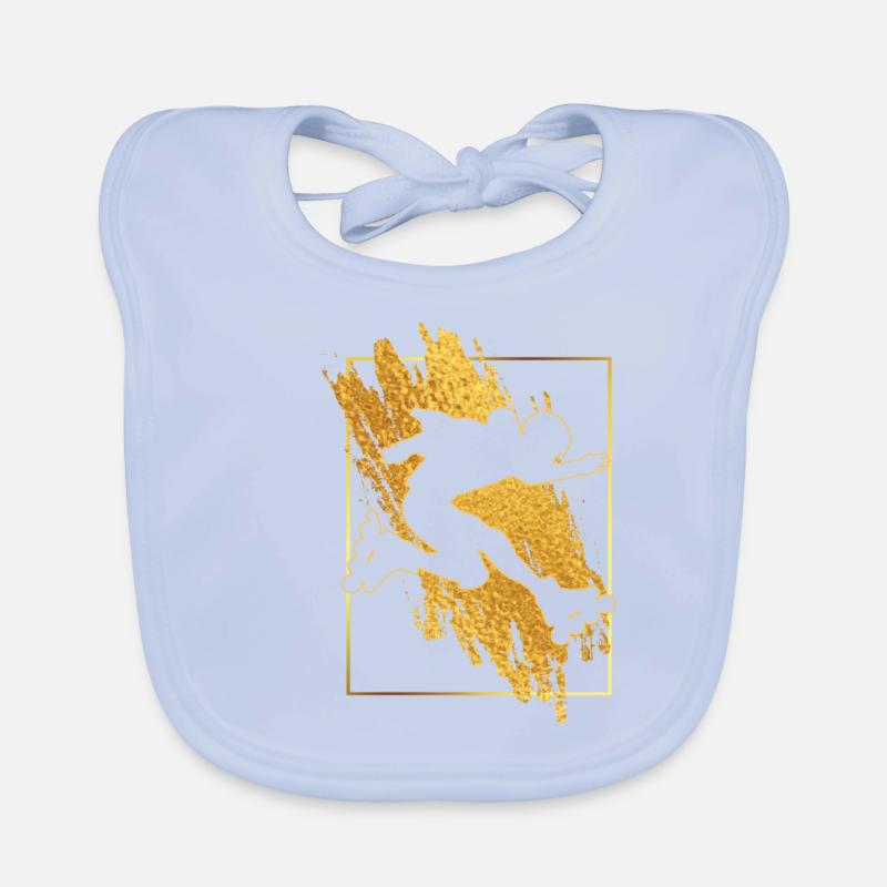 Inline Skater Rollerblading Rollschuhe Baby Bio-Lätzchen