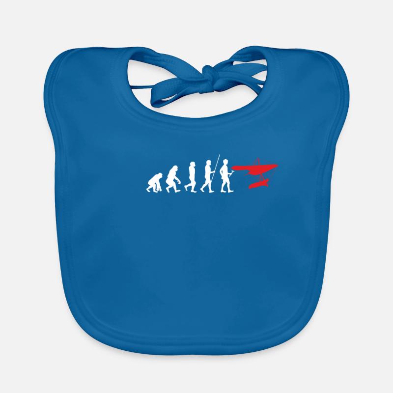 Hang Gliding Evolution Hang Glider Sports extrêmes Bavoir bio Bébé