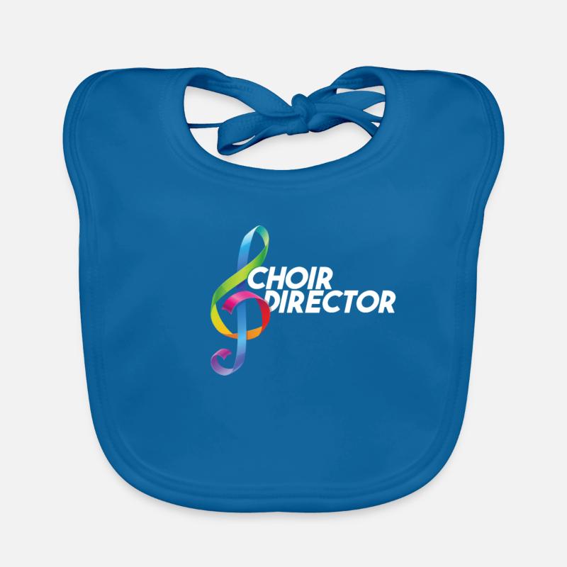 Chorleiter Clef Music Chorleiter Baby Bio-Lätzchen