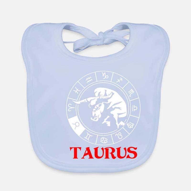 Stier Sternzeichen Baby Bio-Lätzchen