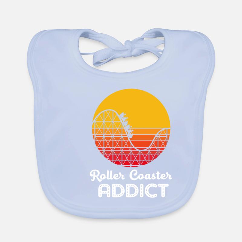 Roller coaster Organic Baby Bibs