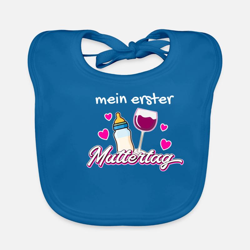Mein Erster Muttertag Baby Bio-Lätzchen