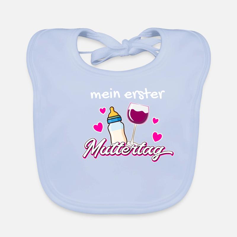 Mein Erster Muttertag Baby Bio-Lätzchen
