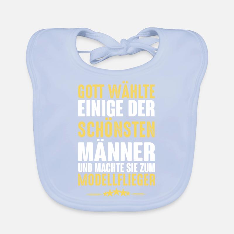 Modellflug - Modellflieger Baby Bio-Lätzchen