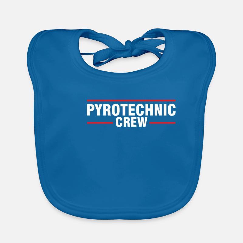 Pyrotechnicien Pyrotechnicien Pyro Firework Gift Bavoir bio Bébé