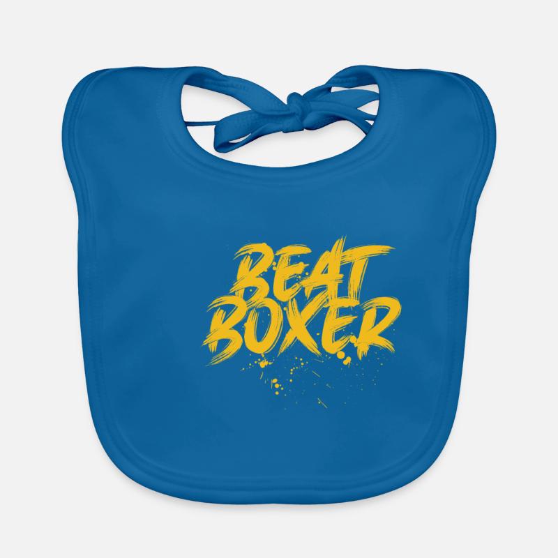 Beatboxer Microphone DJ Rap Hiphop Beatboxing Gift Organic Baby Bibs