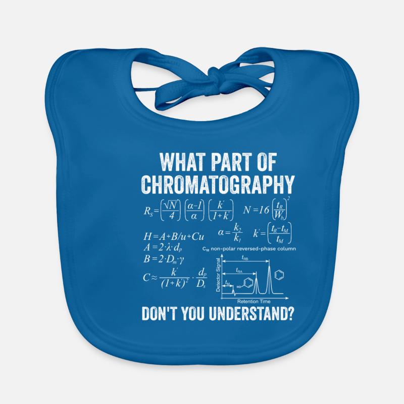 Équation de chromatographie liquide à haute performance Bavoir bio Bébé