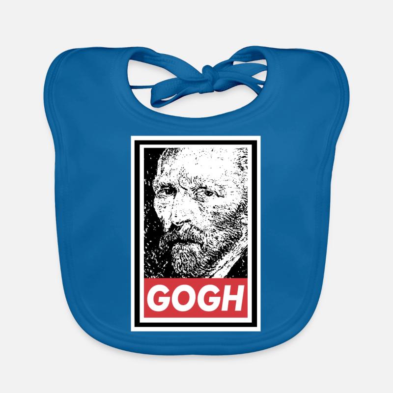 OBÉIR À VAN GOGH Bavoir bio Bébé