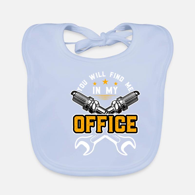 Mechanic Automotive Mechatronics Technician Organic Baby Bibs