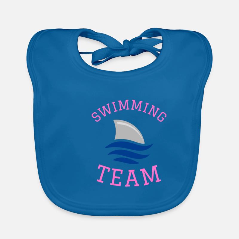 Équipe de natation de natation de compétition Bavoir bio Bébé