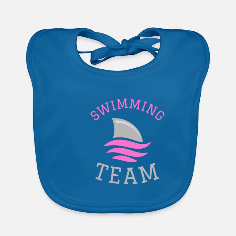 Équipe de natation de natation de compétition Bavoir bio Bébé