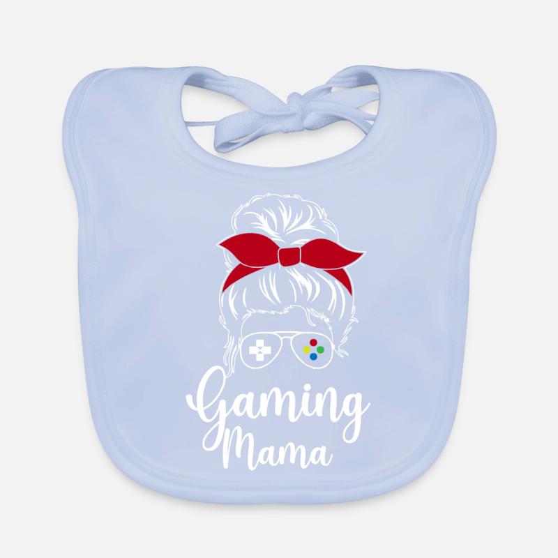 Maman gaming Bavoir bio Bébé