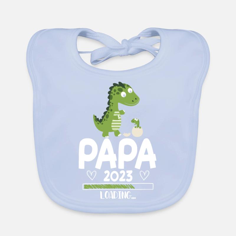 Papa 2023 Loading Baby Bio-Lätzchen