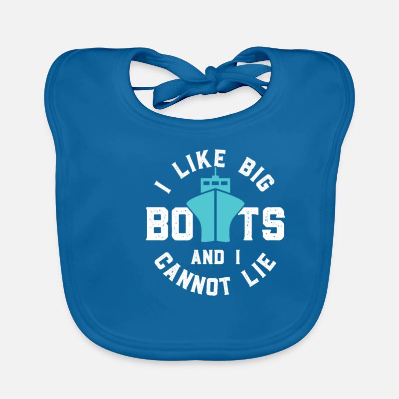 Sailor Sailing Ship Sailboat Organic Baby Bibs