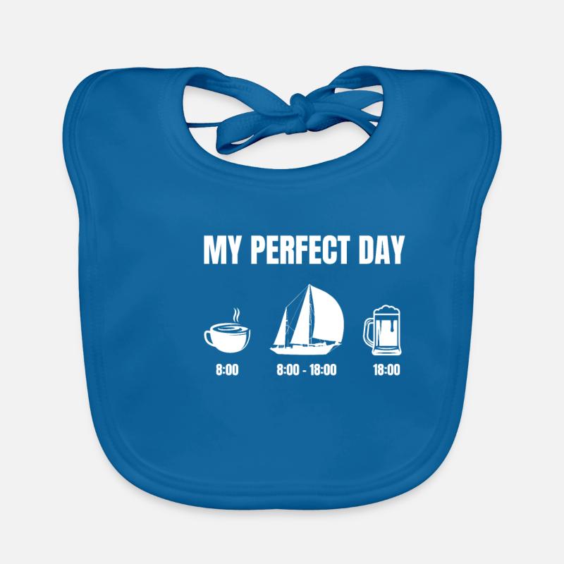 Sailor Sailing Ship Sailboat Organic Baby Bibs