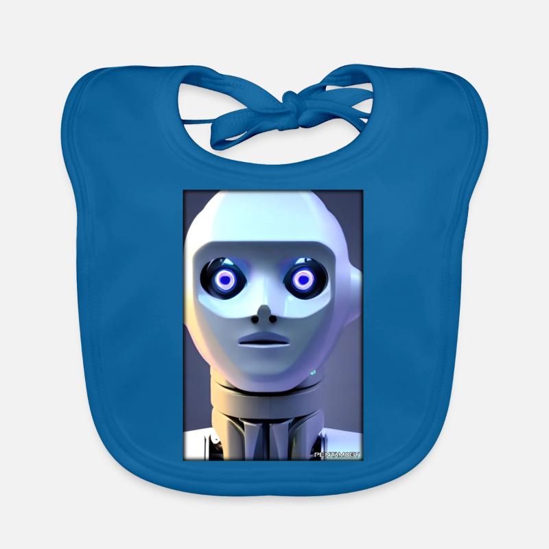 Roboter Zukunft Technik Wissenschaft Android Baby Bio-Lätzchen
