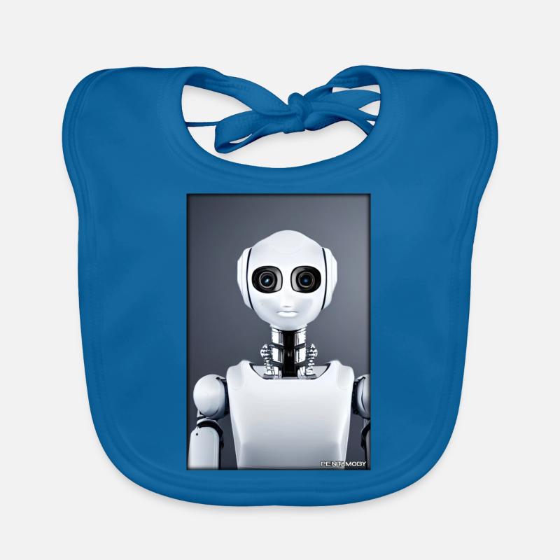 Roboter Zukunft Technik Wissenschaft Android Baby Bio-Lätzchen