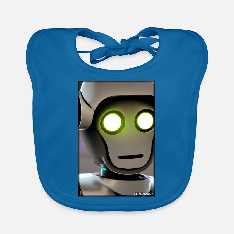 Roboter Zukunft Technik Wissenschaft Android Baby Bio-Lätzchen