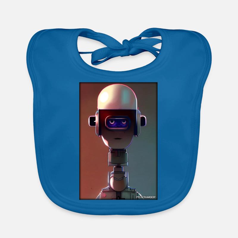 Roboter Zukunft Technik Wissenschaft Android Baby Bio-Lätzchen