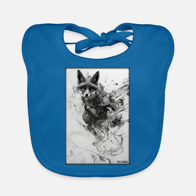 Fox Wildlife Forest Animals Wilderness Organic Baby Bibs