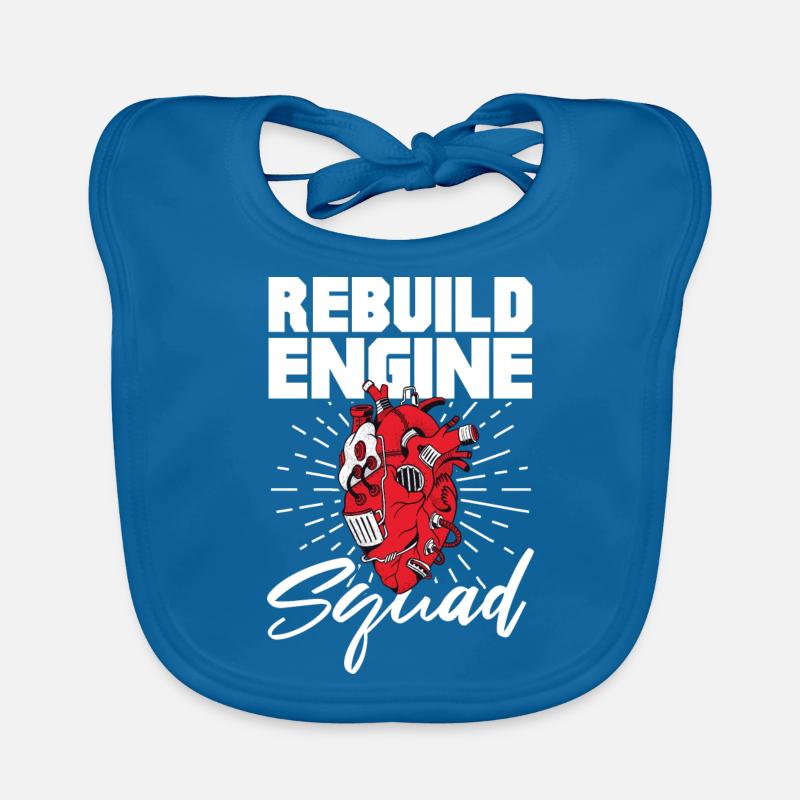 Rebuild engine squad Baby Bio-Lätzchen