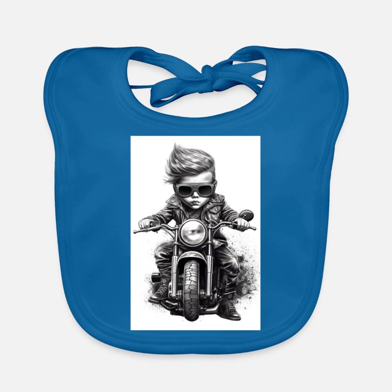 Junior Biker Baby Bio-Lätzchen