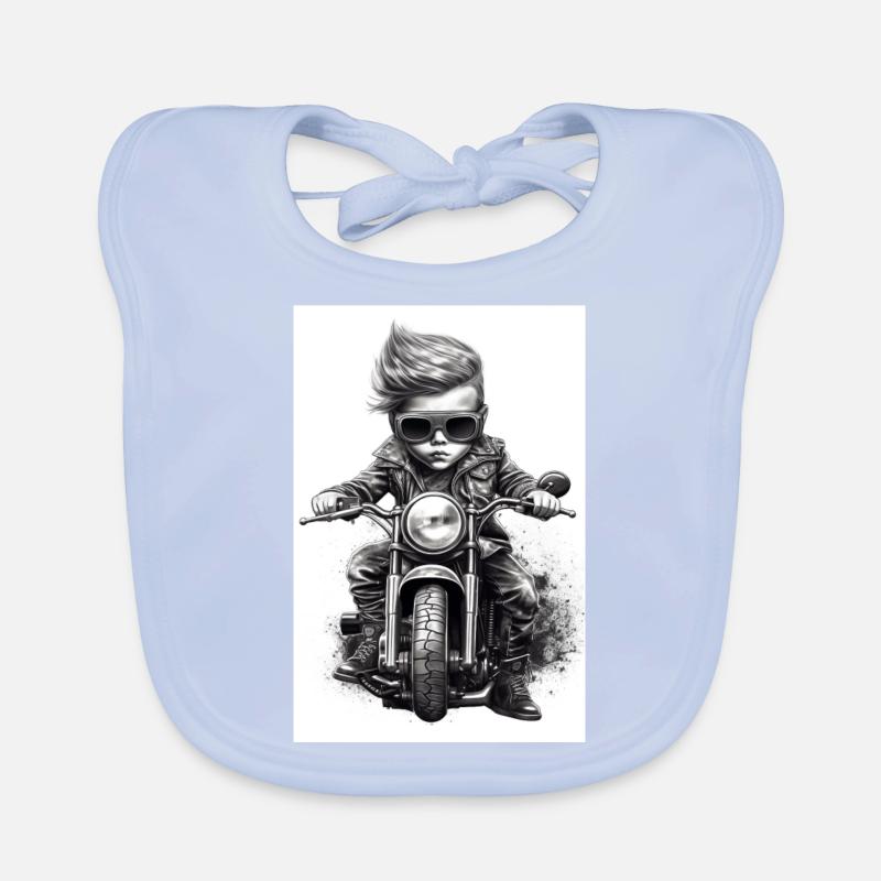 Junior Biker Baby Bio-Lätzchen