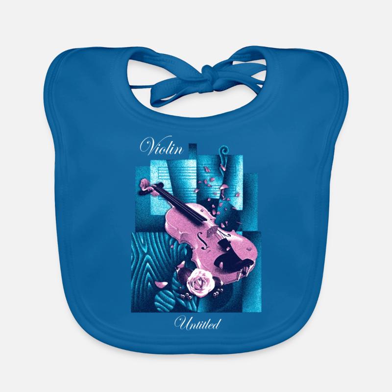 Esthétique du violon Bavoir bio Bébé