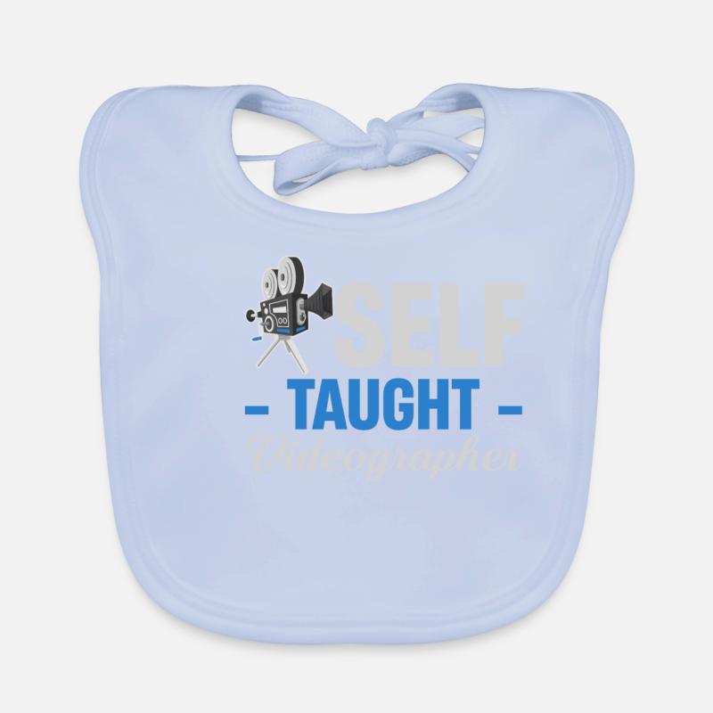Self-taught, Videographer, Funny Organic Baby Bibs