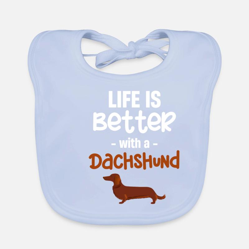 Das Leben Ist Besser Mit Einem Baby Bio-Lätzchen