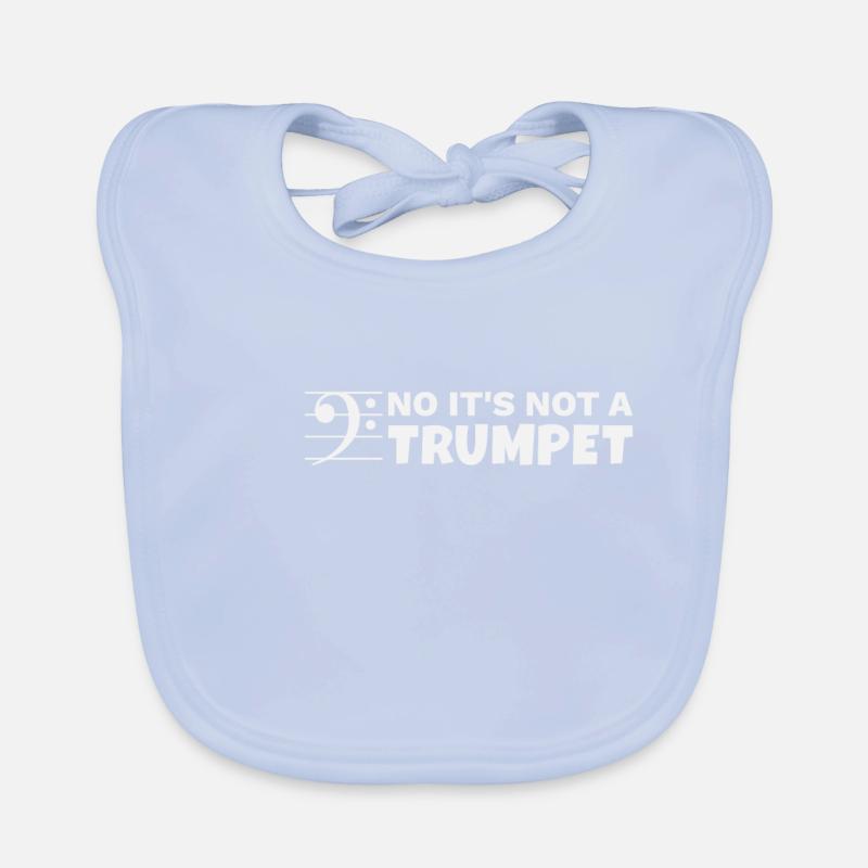 C’est un euphonium, pas une trompette, un dicton d’eufonium Bavoir bio Bébé