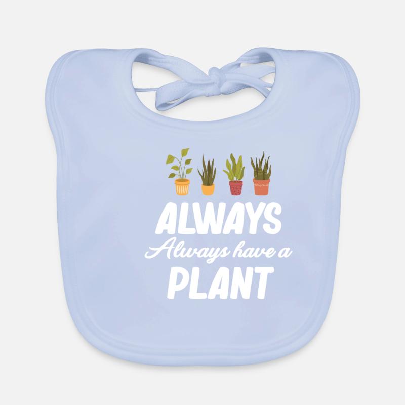 Haben Sie Immer Eine Pflanze Gartengärtner Baby Bio-Lätzchen