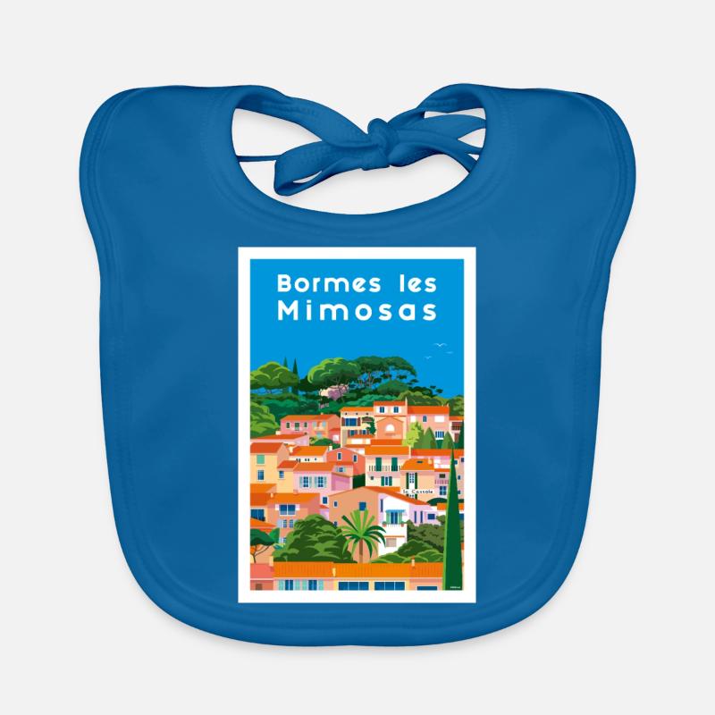 BORMES LES MIMOSAS Bavoir bio Bébé
