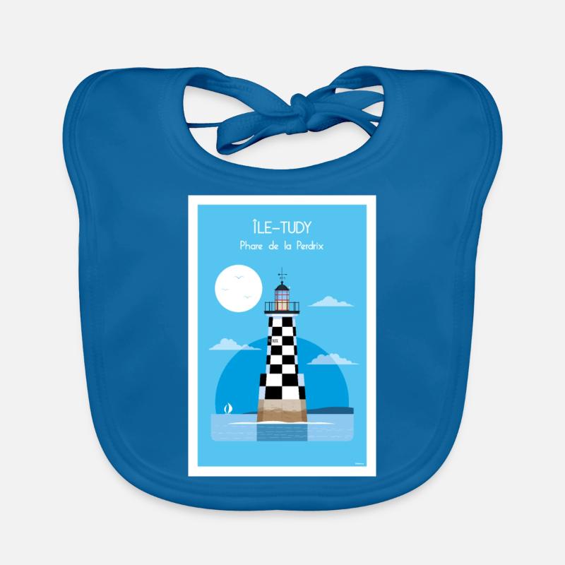 PHARE DE LA PERDRIX Bavoir bio Bébé